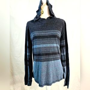 Men's Long sleeve,Hooded Tee Medium